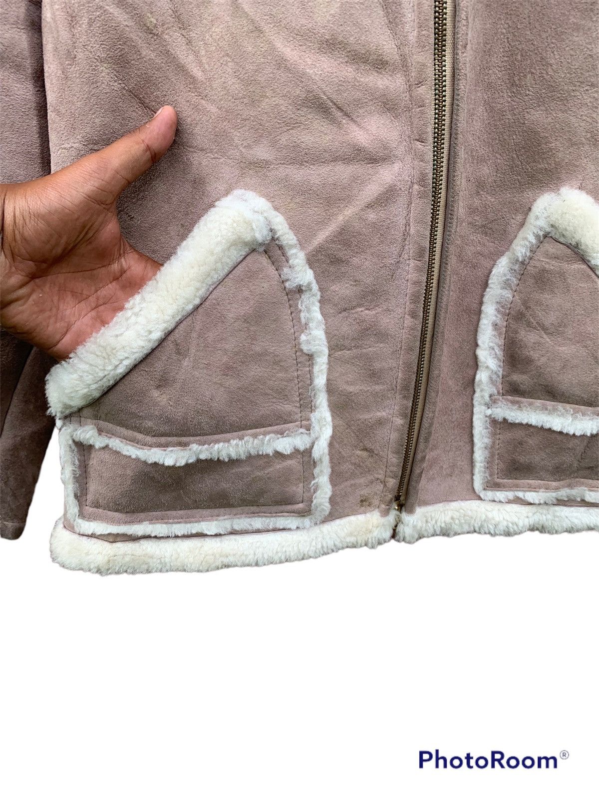 Vintage Vintage Nappa California Sherpa Jacket Rare 💥 Size US S / EU 44-46 / 1 - 5 Thumbnail