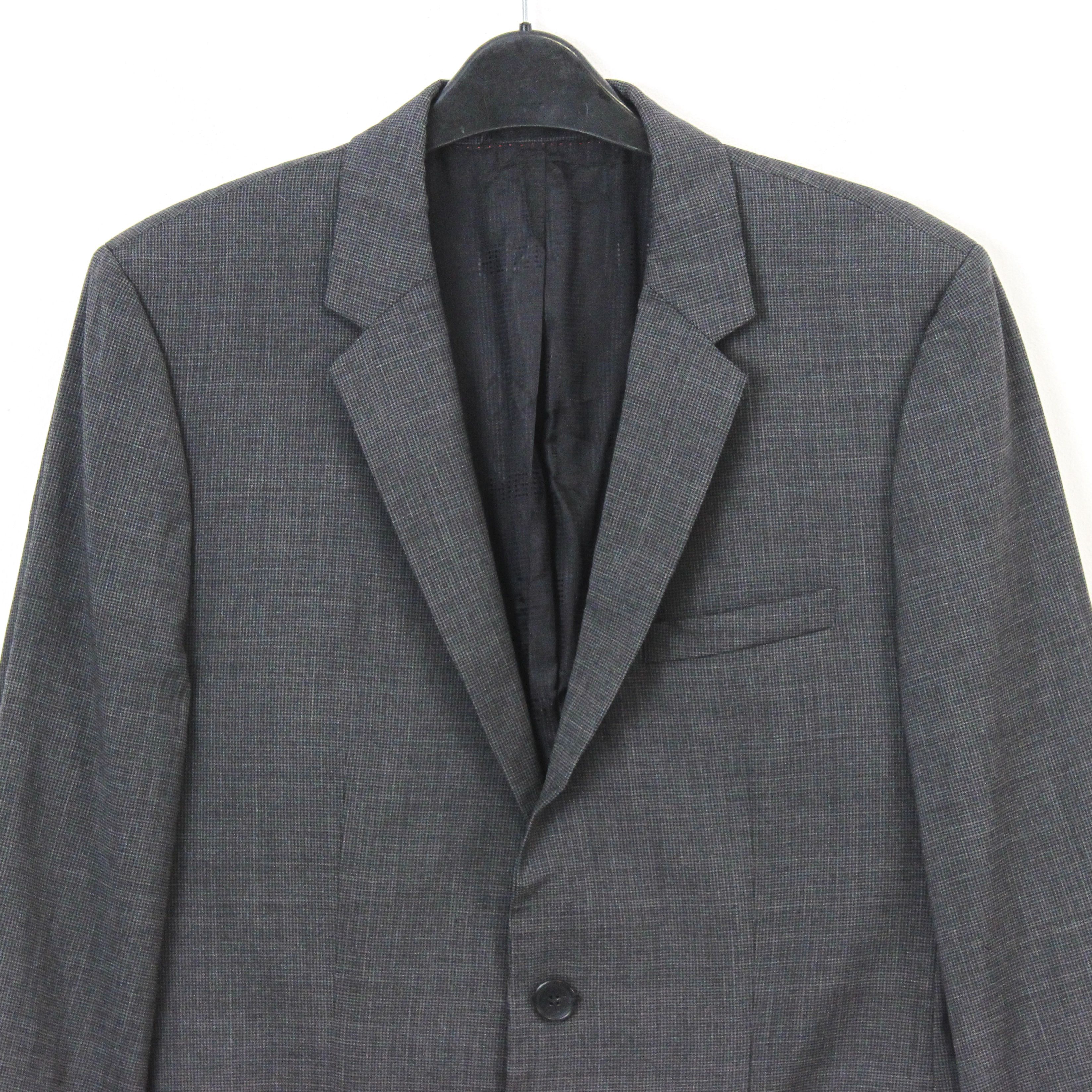 Hugo Boss Aeron1/Hamen1 Wool Men Blazer Suit Jacket EU 48 Sport Coat S Size 38R - 2 Thumbnail
