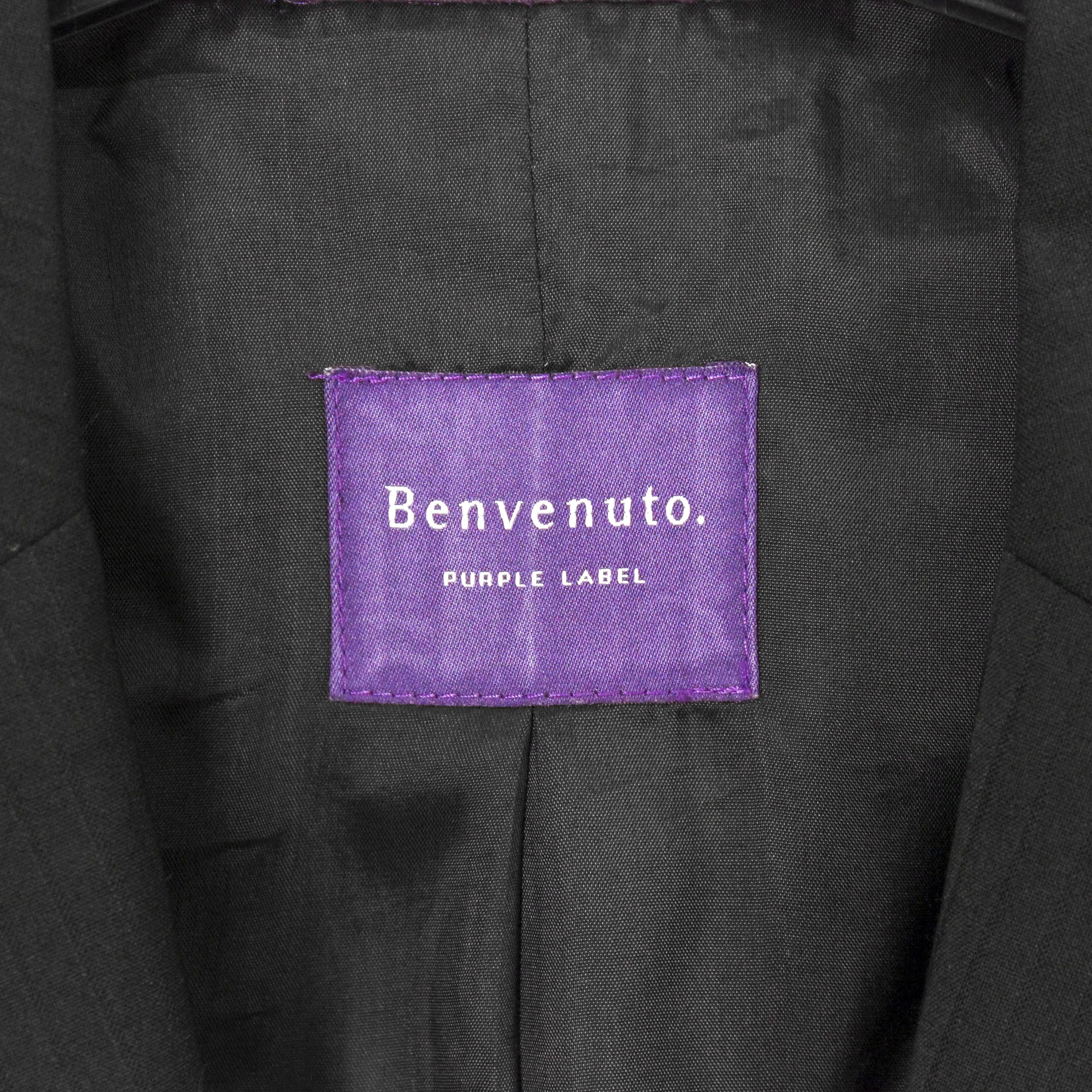 Other BENVENUTO Fabio Blazer EU 48S Suit Jacket Pinstriped Coat XS Size 38S - 4 Thumbnail