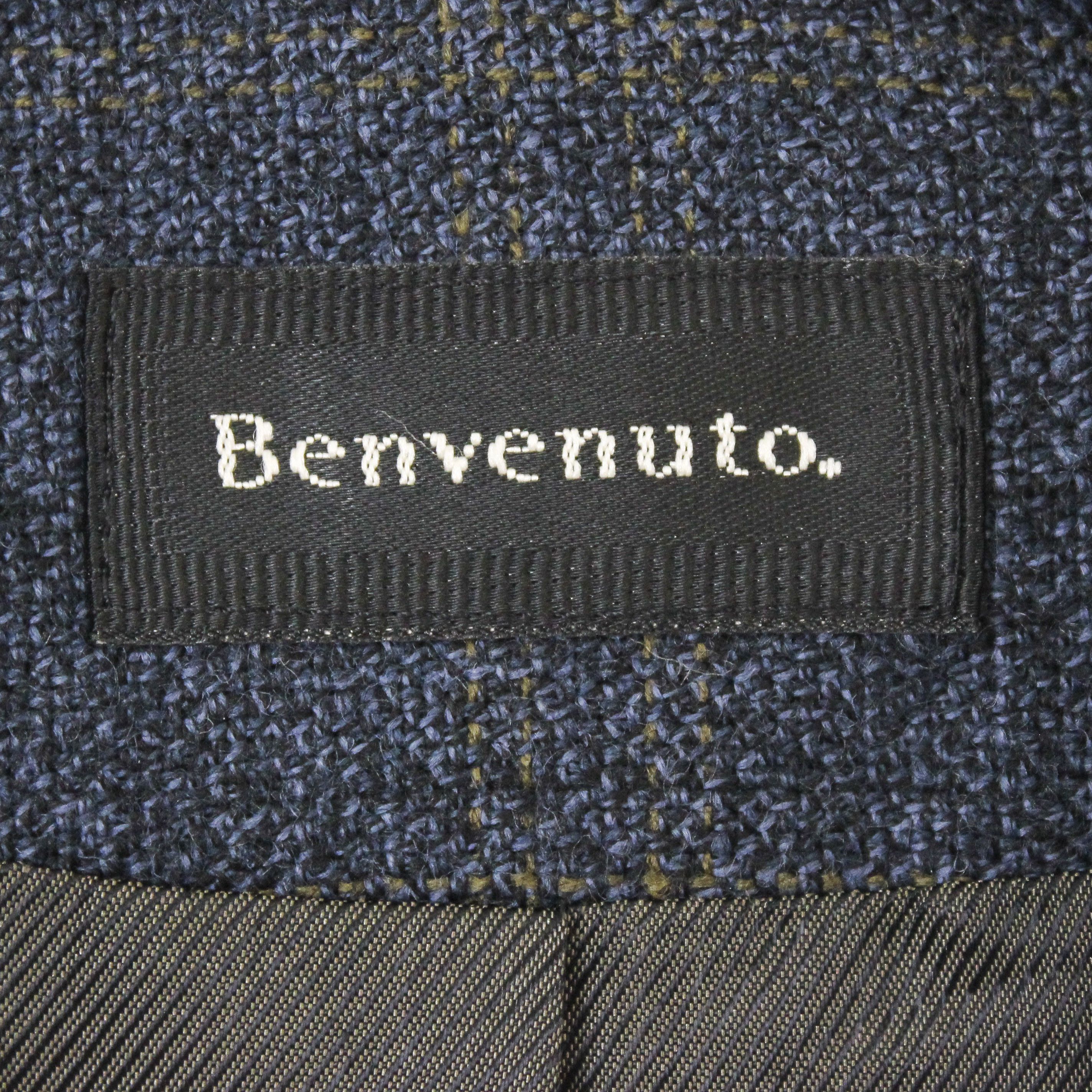 Other BENVENUTO Wool Blazer Plaid Jacket Suit EU 54S Coat L Size 44S - 5 Thumbnail