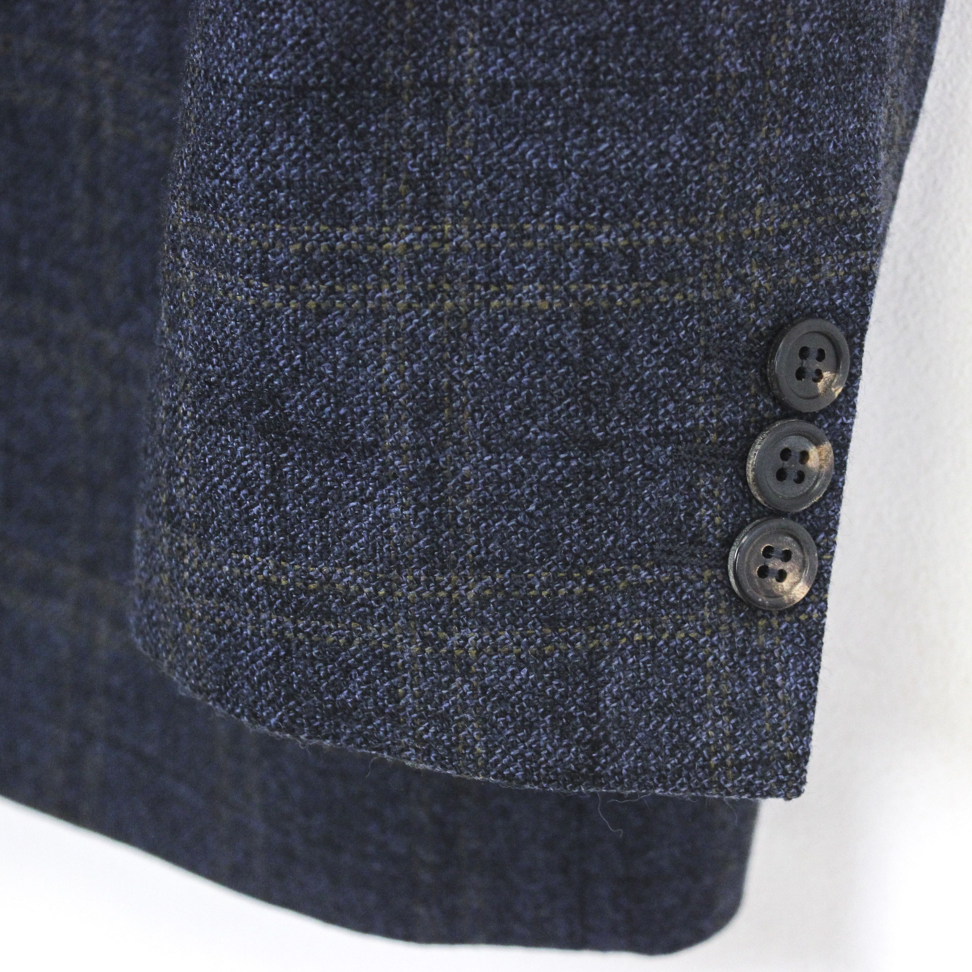 Other BENVENUTO Wool Blazer Plaid Jacket Suit EU 54S Coat L Size 44S - 6 Thumbnail