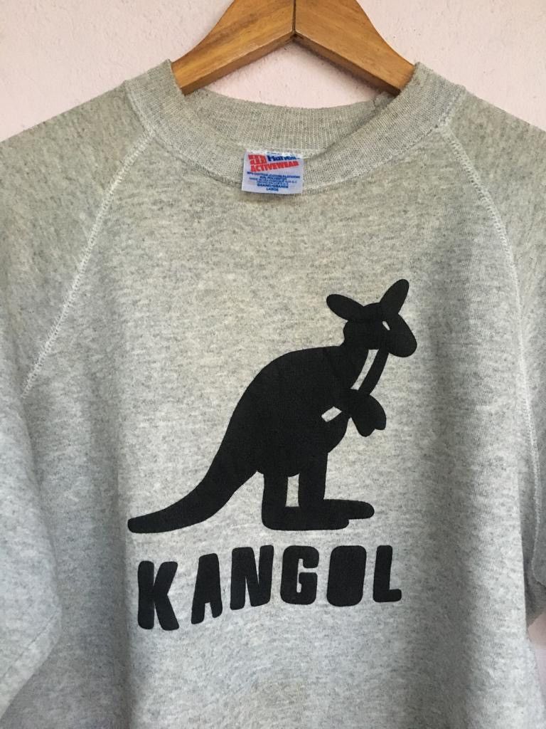 Hanes × Kangol Vintge Kangol Spellout Crewneck Size US L / EU 52-54 / 3 - 3 Thumbnail