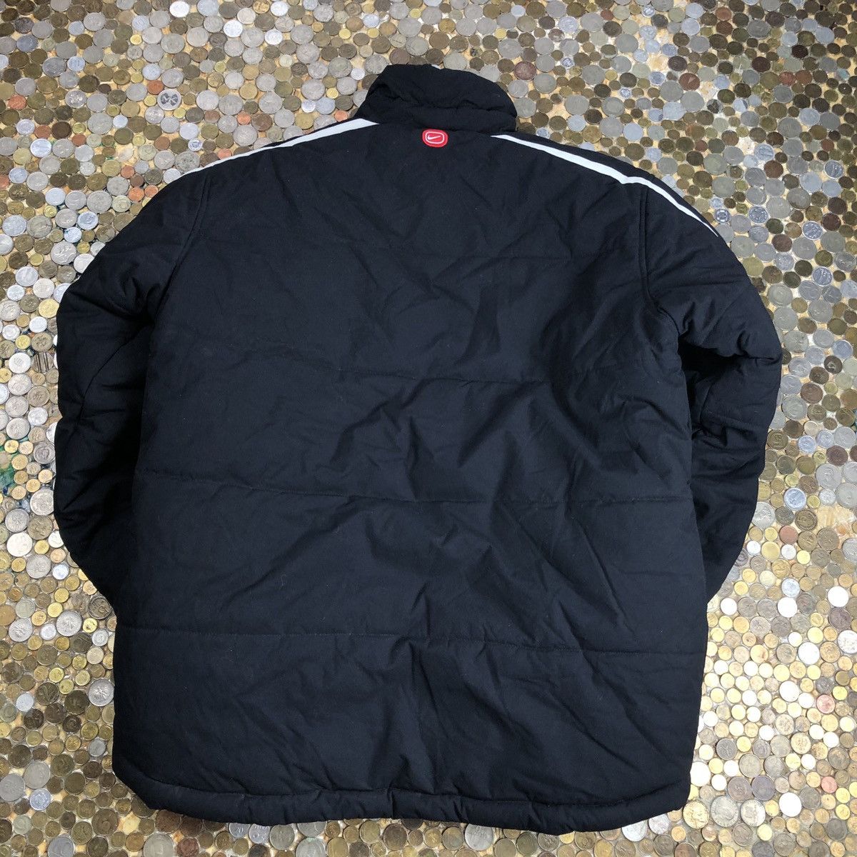 Nike × Vintage Nike Athletic Vintage puffer winter jacket Size US M / EU 48-50 / 2 - 3 Thumbnail