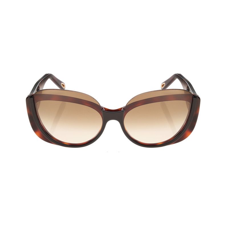 Chloe Chloe Cayla Havana Brown Sunglasses Size ONE SIZE - 1 Thumbnail