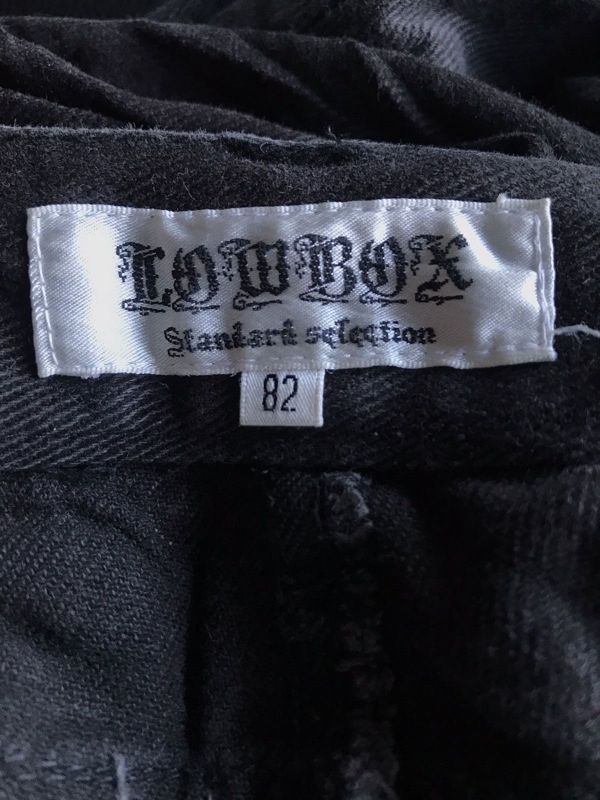 LOWBOX Japanese Brand Lowbox Distressed Denim Size 32x42 Size US 32 / EU 48 - 7 Thumbnail