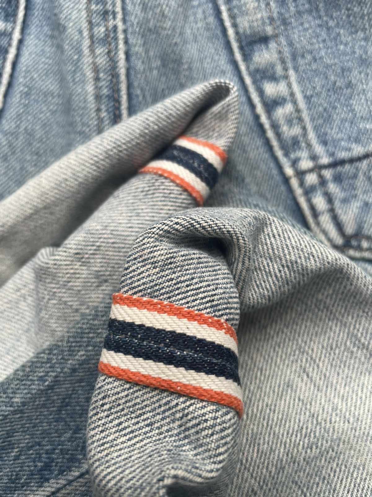 DKNY × Designer × Vintage Vintage DKNY Selvedge Faded Wash Denim Size US 29 - 10 Thumbnail