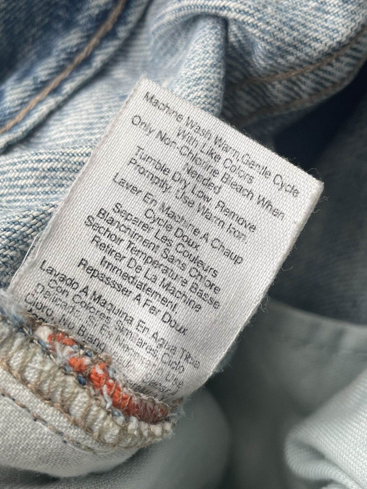 DKNY × Designer × Vintage Vintage DKNY Selvedge Faded Wash Denim Size US 29 - 15 Thumbnail