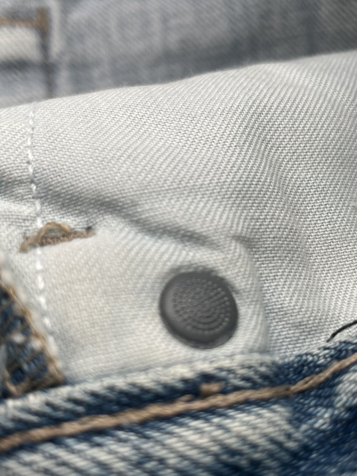 DKNY × Designer × Vintage Vintage DKNY Selvedge Faded Wash Denim Size US 29 - 16 Thumbnail