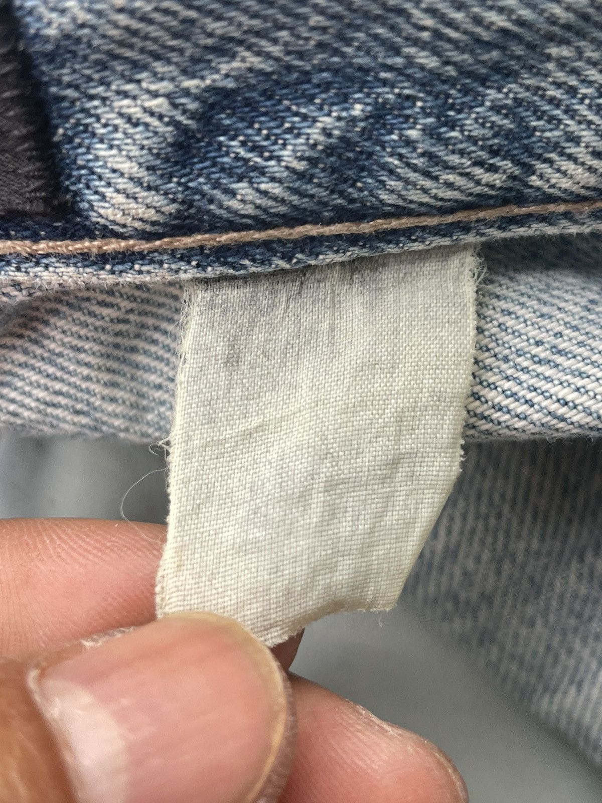 DKNY × Designer × Vintage Vintage DKNY Selvedge Faded Wash Denim Size US 29 - 12 Thumbnail