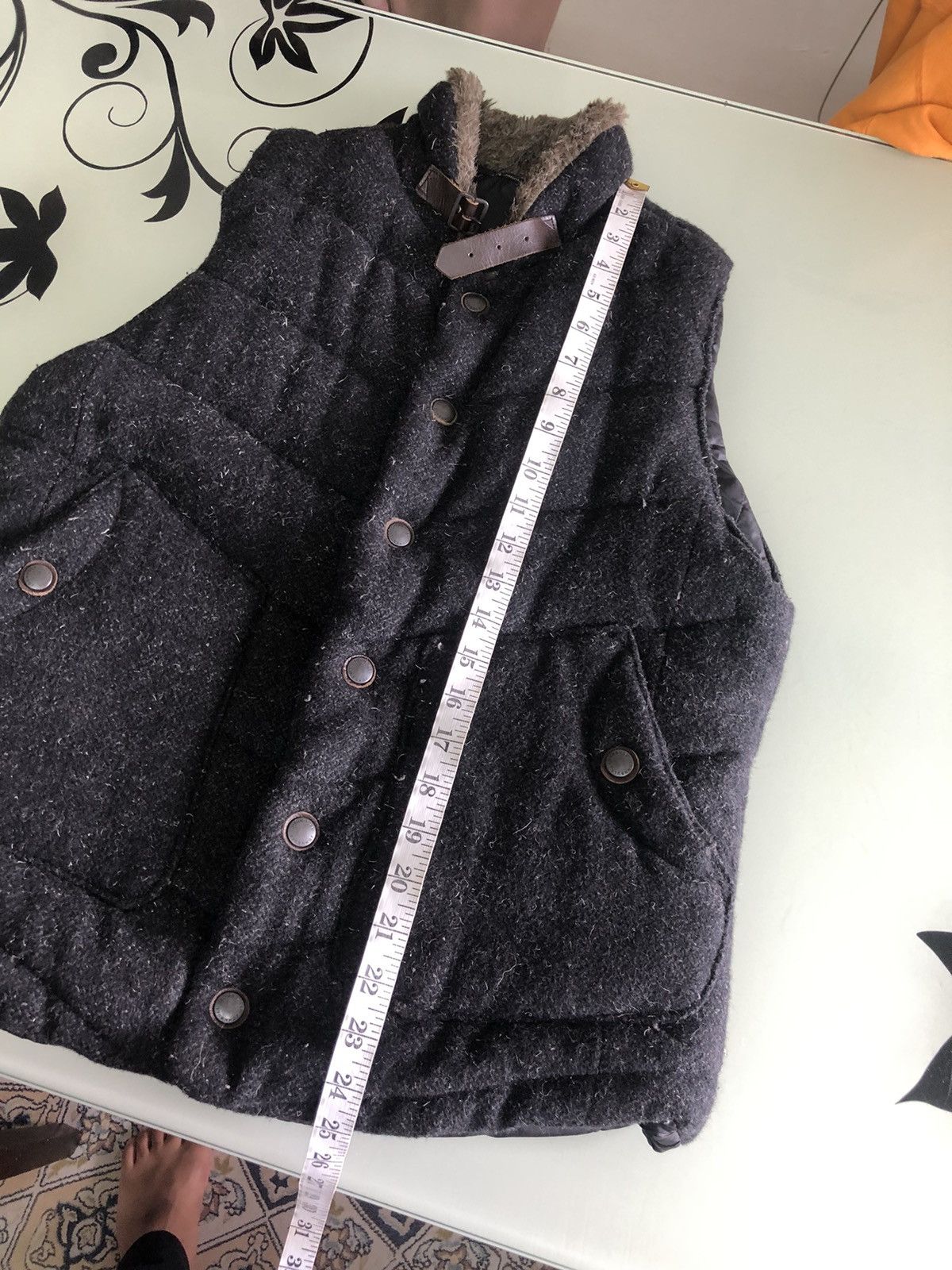 Johnbull Vintage John Bull Wool Shaggy Puffer Vest Jackets Size US S / EU 44-46 / 1 - 18 Thumbnail