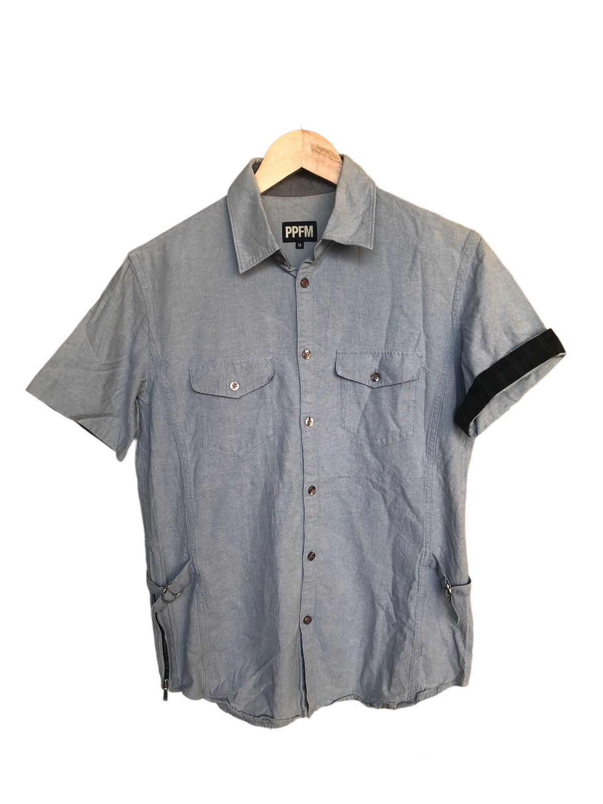 PPFM Nice❗️PPFM Bondage Style Button Up Shirt Size US M / EU 48-50 / 2 - 1 Thumbnail