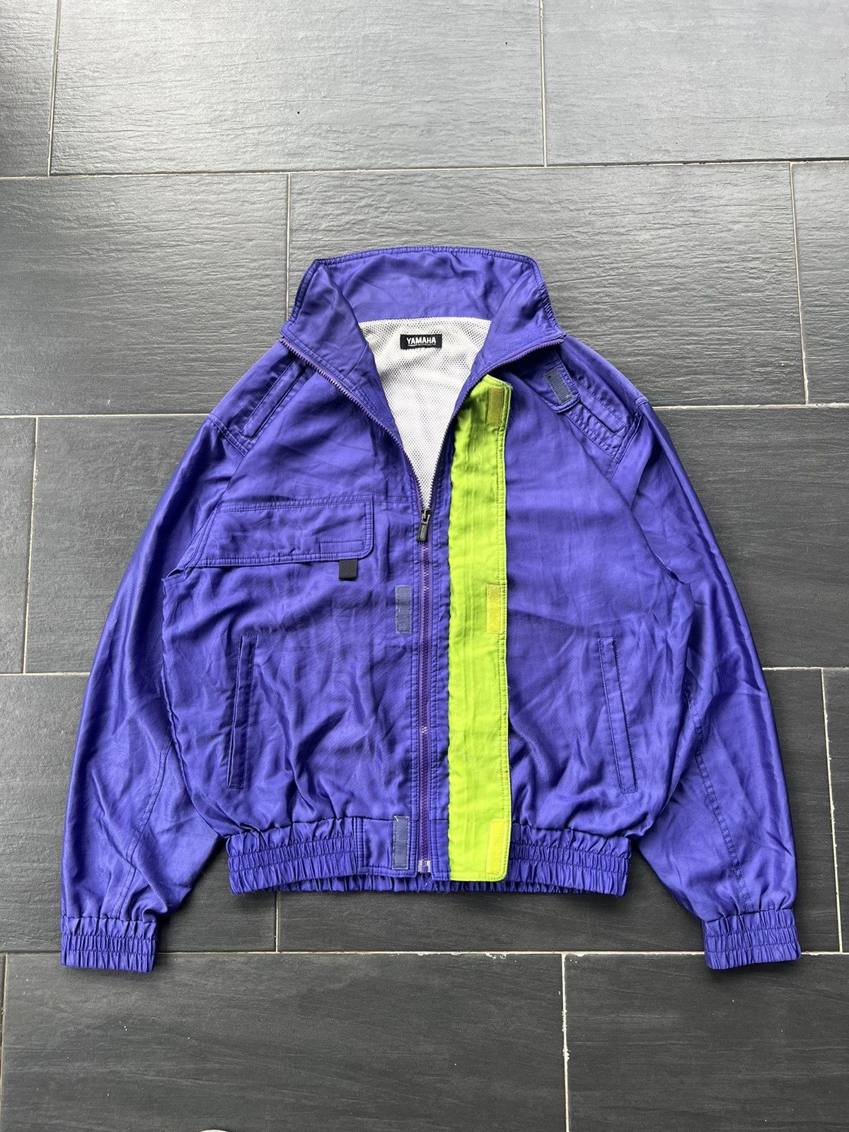 Yamaha Vintage 1996 Yamaha Teru 2 Rider Racing Motorcycle Jacket Size US L / EU 52-54 / 3 - 3 Thumbnail