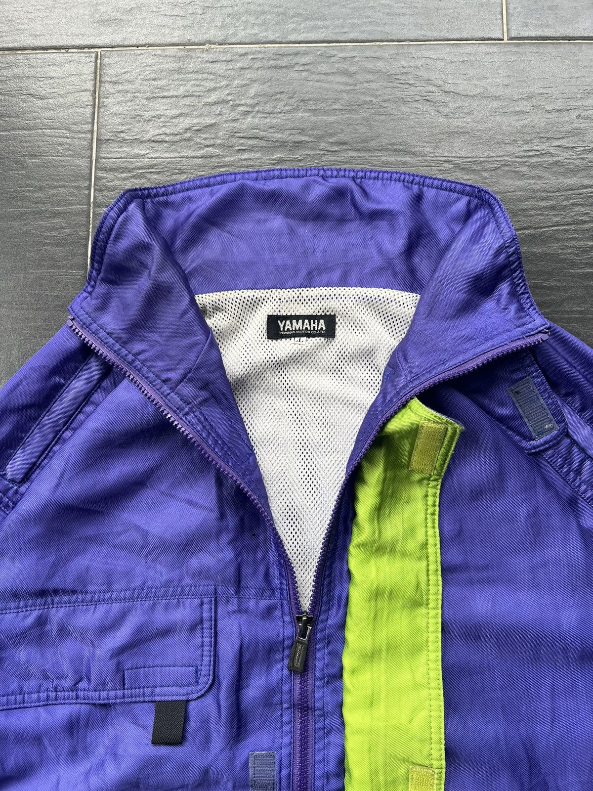 Yamaha Vintage 1996 Yamaha Teru 2 Rider Racing Motorcycle Jacket Size US L / EU 52-54 / 3 - 4 Thumbnail