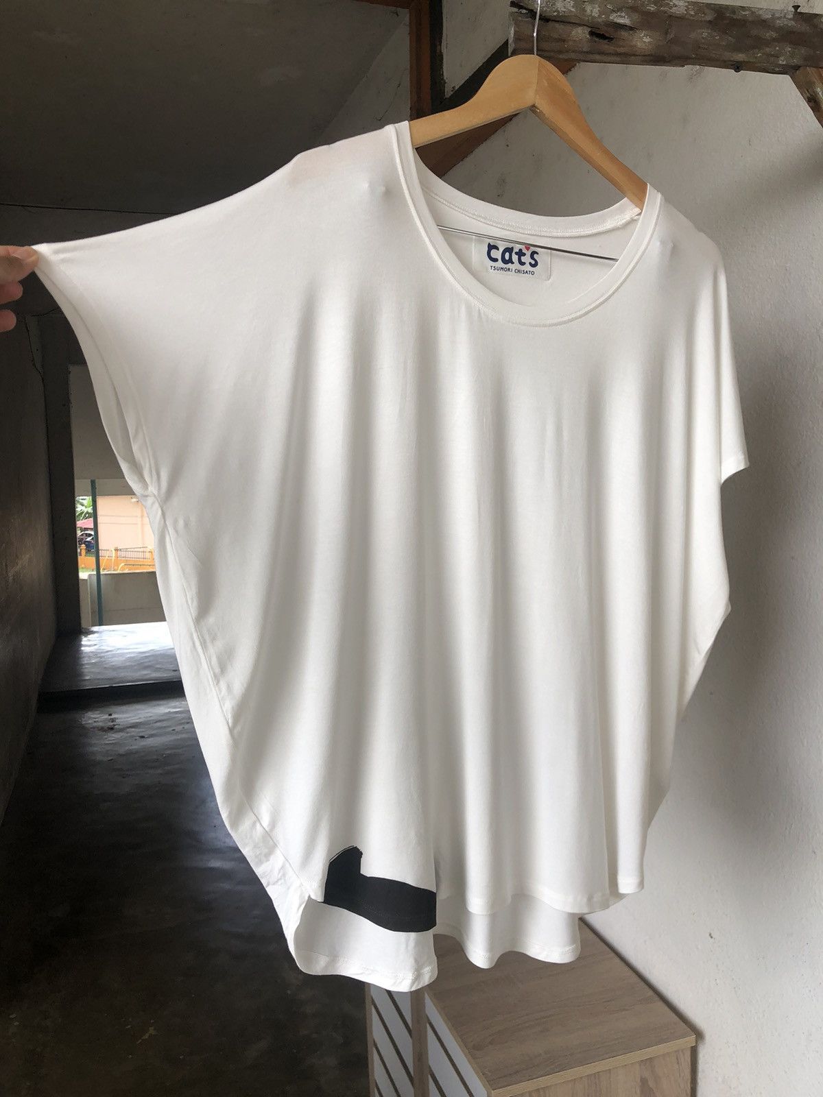 Issey Miyake Vintage Issey Miyake Cats Tsumor Chisato Blouse Women Size L / US 10 / IT 46 - 7 Thumbnail