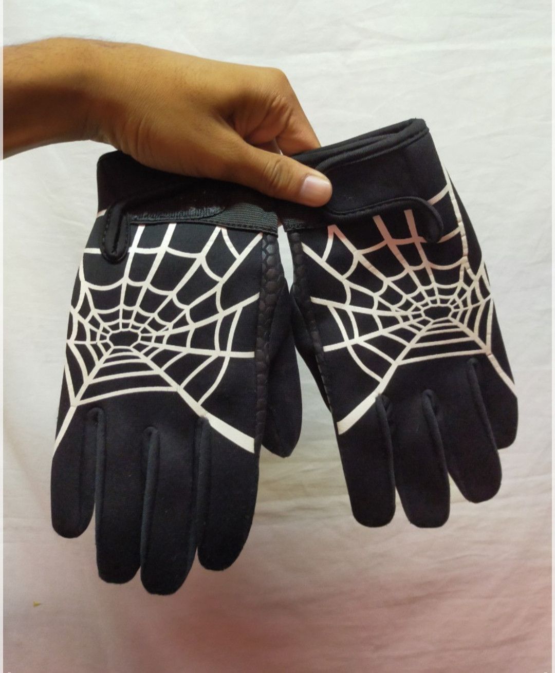Japanese Brand JapaneseBrand Spider Logo Motorcycle gloves Size ONE SIZE - 2 Thumbnail