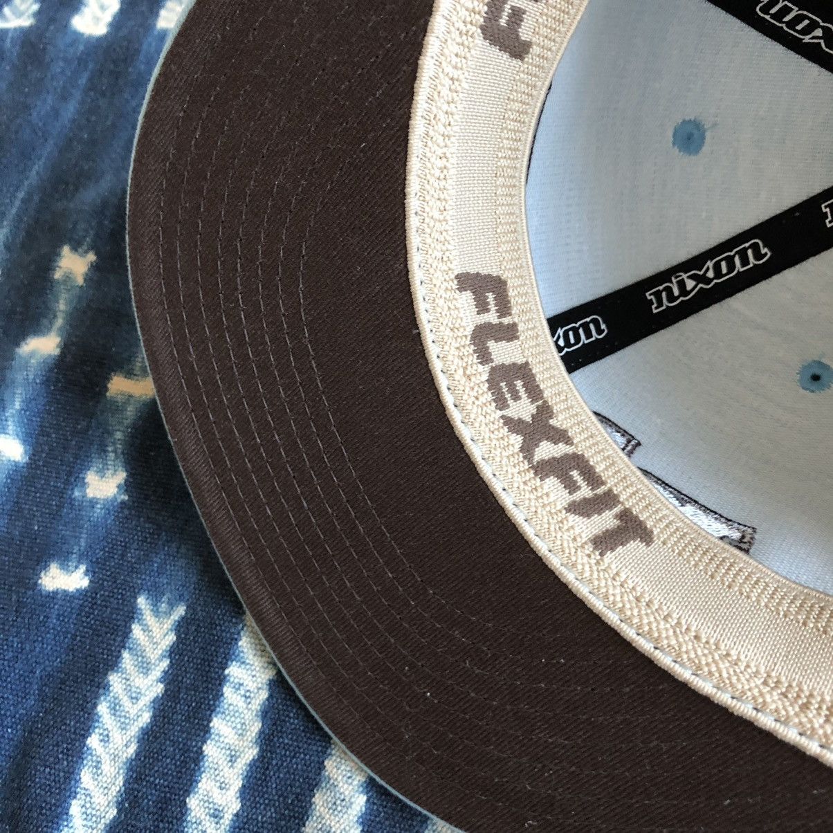Vintage Nixon Flexfit Mesh Trucker Hat Size ONE SIZE - 6 Thumbnail