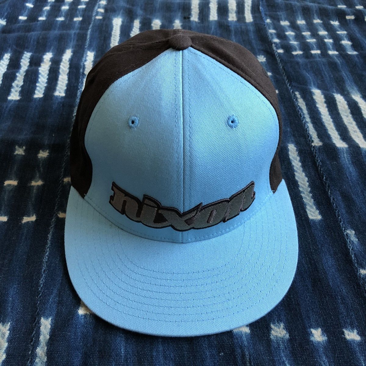 Vintage Nixon Flexfit Mesh Trucker Hat Size ONE SIZE - 1 Thumbnail