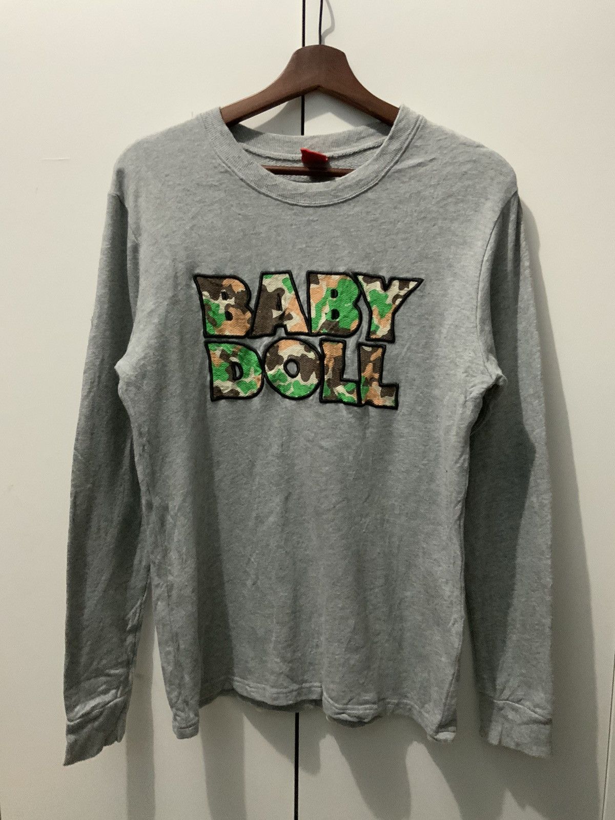 Designer Baby Doll Long Sleeve Shirt Size US M / EU 48-50 / 2 - 1 Thumbnail