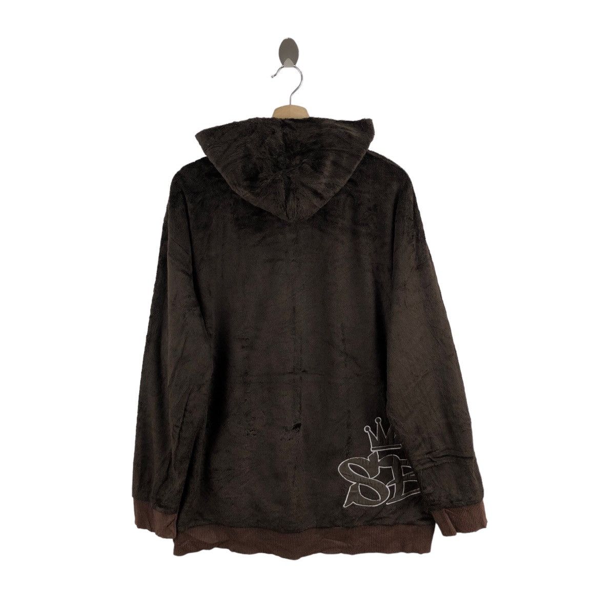 Affliction SOUL BREAK Fleece Jacket Sherpa Big Logo Embroidery Hip Hop Size US XL / EU 56 / 4 - 3 Thumbnail