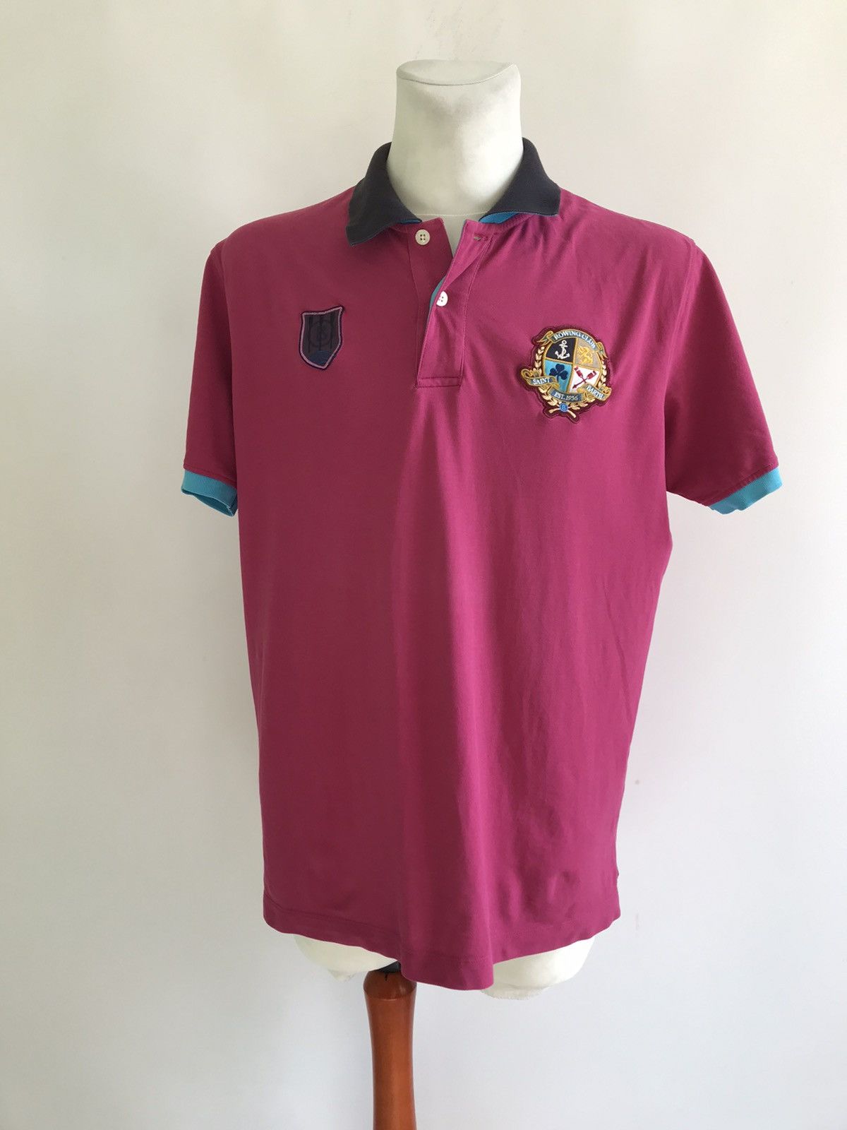 Bogner BOGNER Rowing Club Saint Barth Yachting polo shirt XL pink Size US XL / EU 56 / 4 - 2 Thumbnail