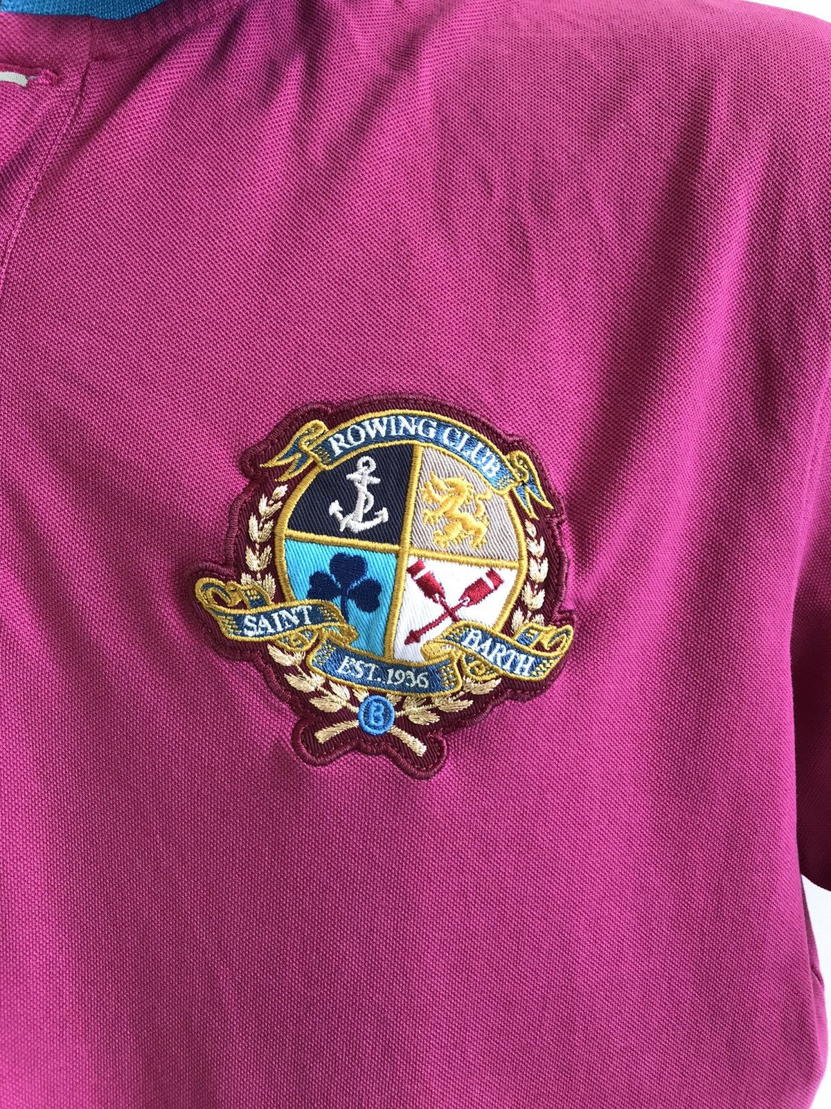 Bogner BOGNER Rowing Club Saint Barth Yachting polo shirt XL pink Size US XL / EU 56 / 4 - 4 Thumbnail