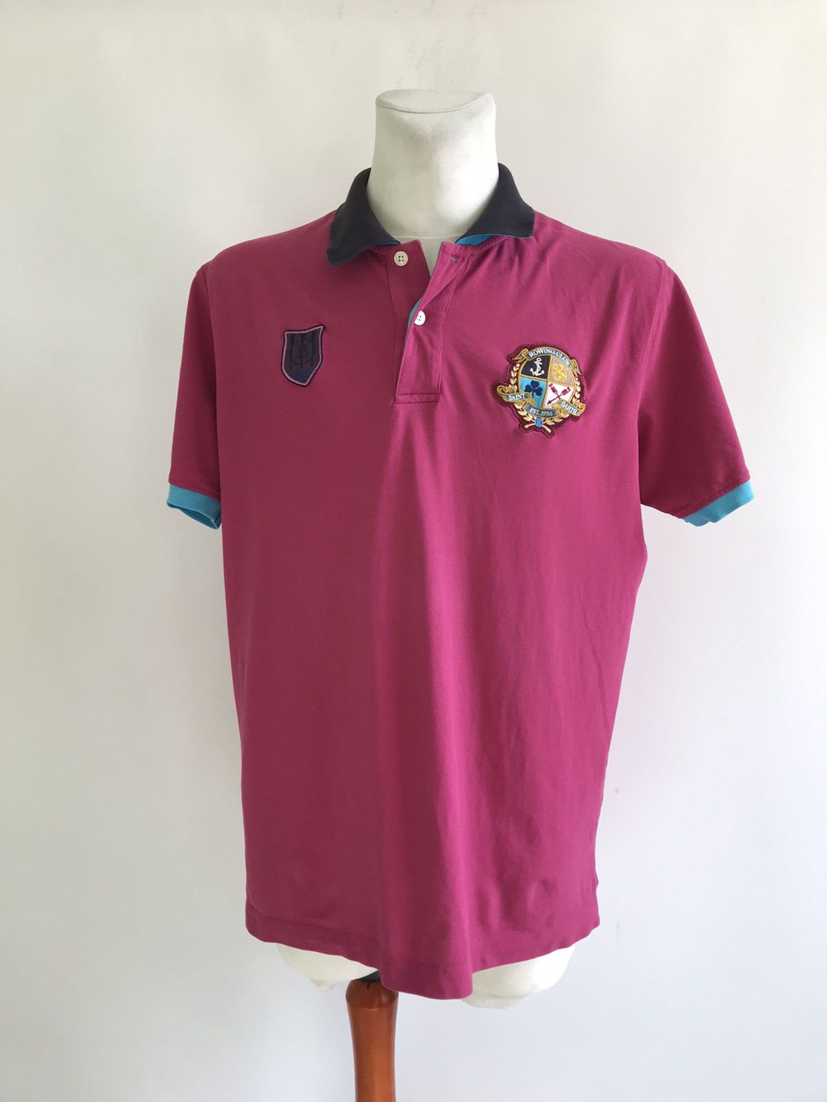 Bogner BOGNER Rowing Club Saint Barth Yachting polo shirt XL pink Size US XL / EU 56 / 4 - 3 Thumbnail