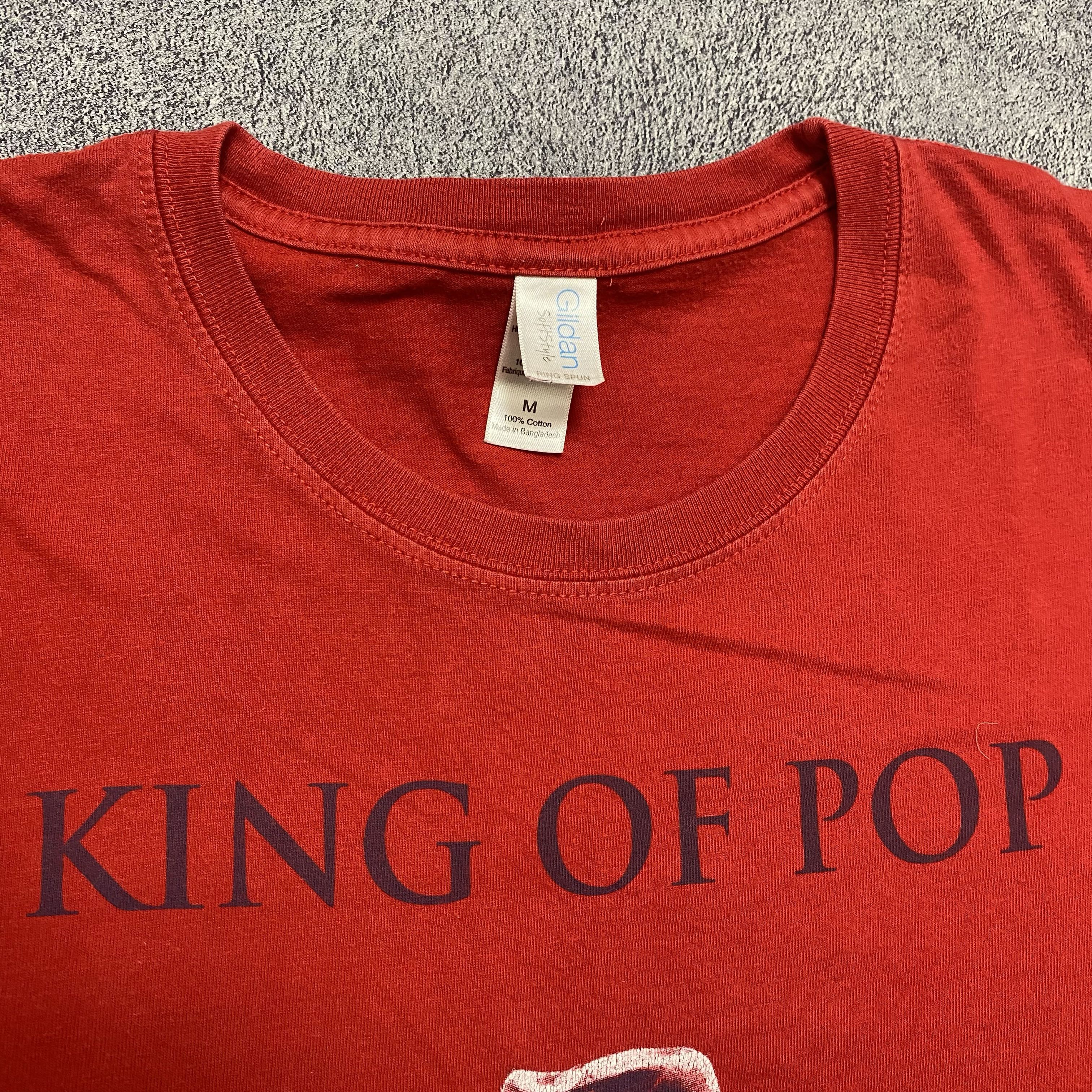 Band Tees × Michael Jackson × Vintage Vintage Michael Jackson Shirt Vintage Band Tees Size US M / EU 48-50 / 2 - 5 Thumbnail