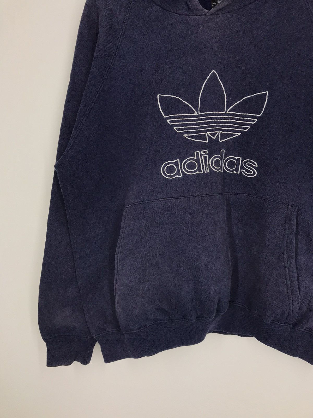 Adidas Adidas Hoodie Sweatshirt Big Logo Size US S / EU 44-46 / 1 - 3 Thumbnail