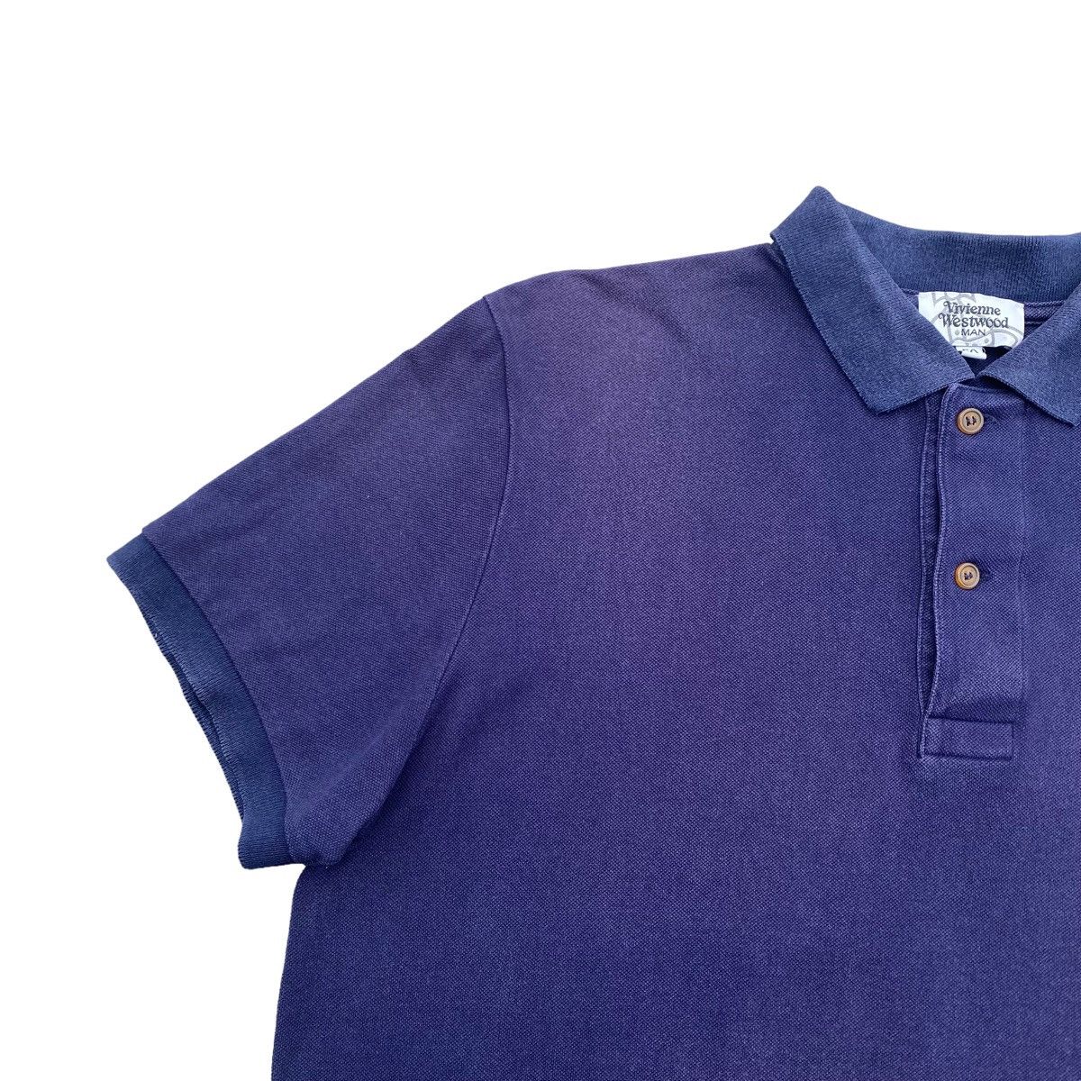 Vivienne Westwood Faded VW polo tee Size US M / EU 48-50 / 2 - 3 Thumbnail