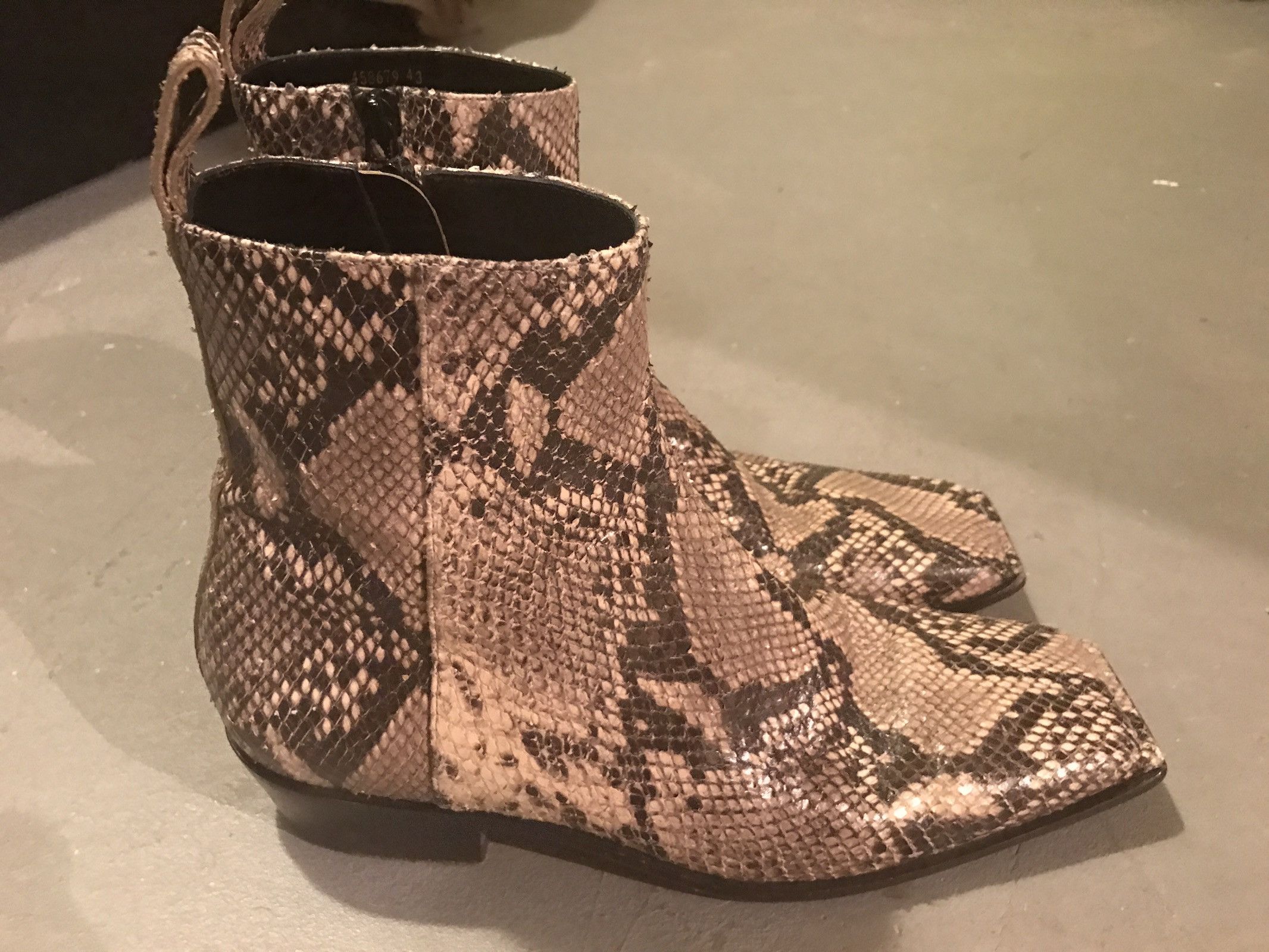 Balenciaga snakeskin shoes online