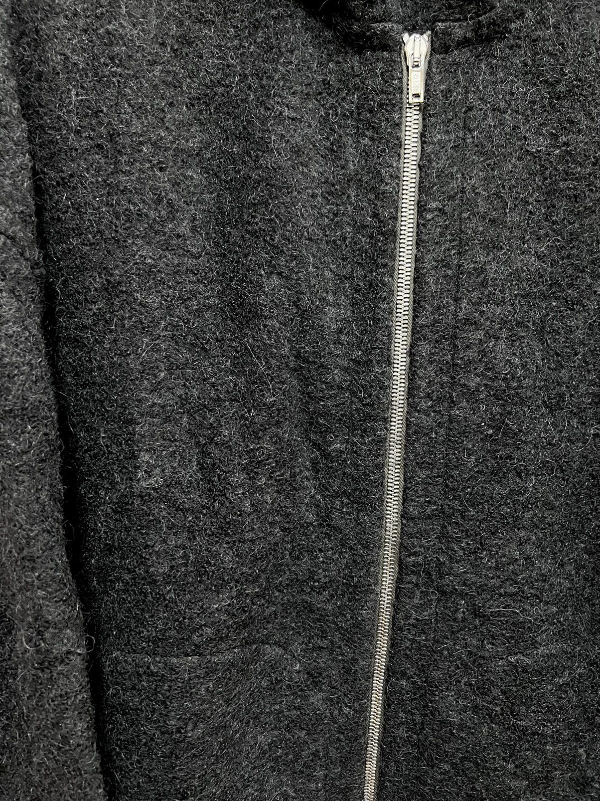 Rick Owens Oversized GRAIL Alpaca Blend Peter Zip JKT FW21 Gethsemane Size US M / EU 48-50 / 2 - 3 Thumbnail
