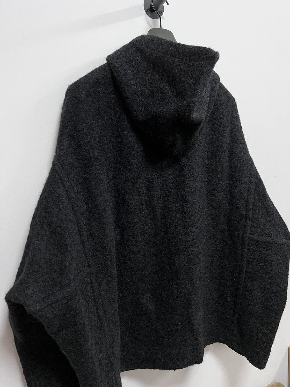 Rick Owens Oversized GRAIL Alpaca Blend Peter Zip JKT FW21 Gethsemane Size US M / EU 48-50 / 2 - 7 Thumbnail