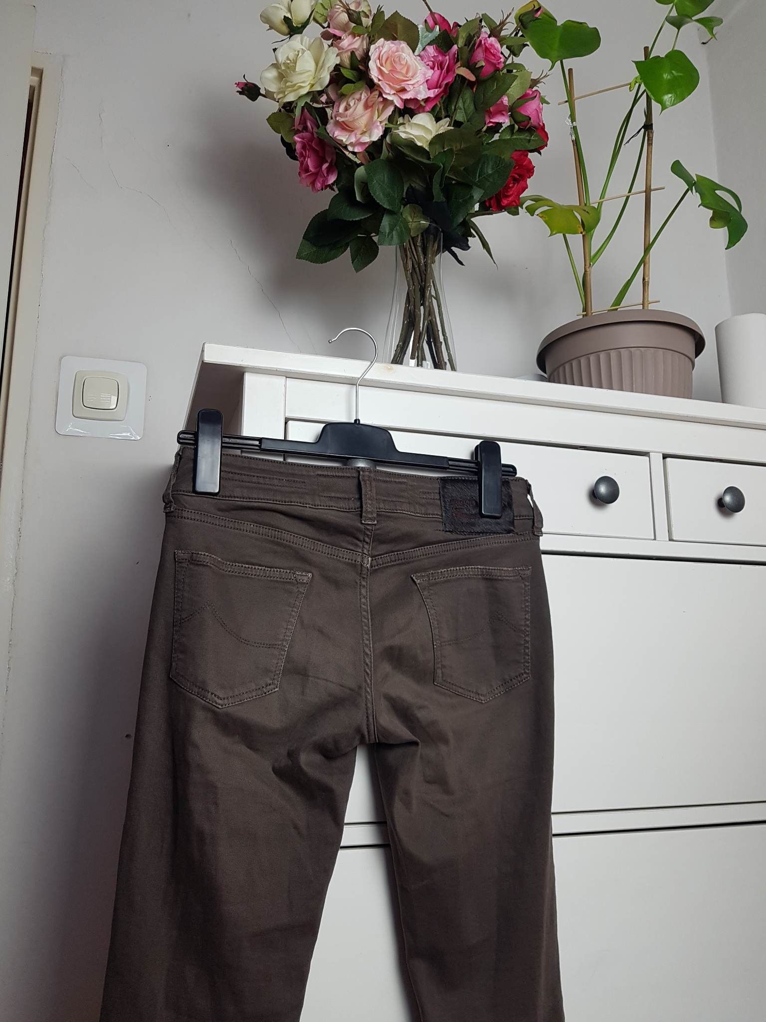 Jacob Cohen Jacob Cohen vintage J713 pants brown handmade Size 26" / US 2 / IT 38 - 7 Thumbnail