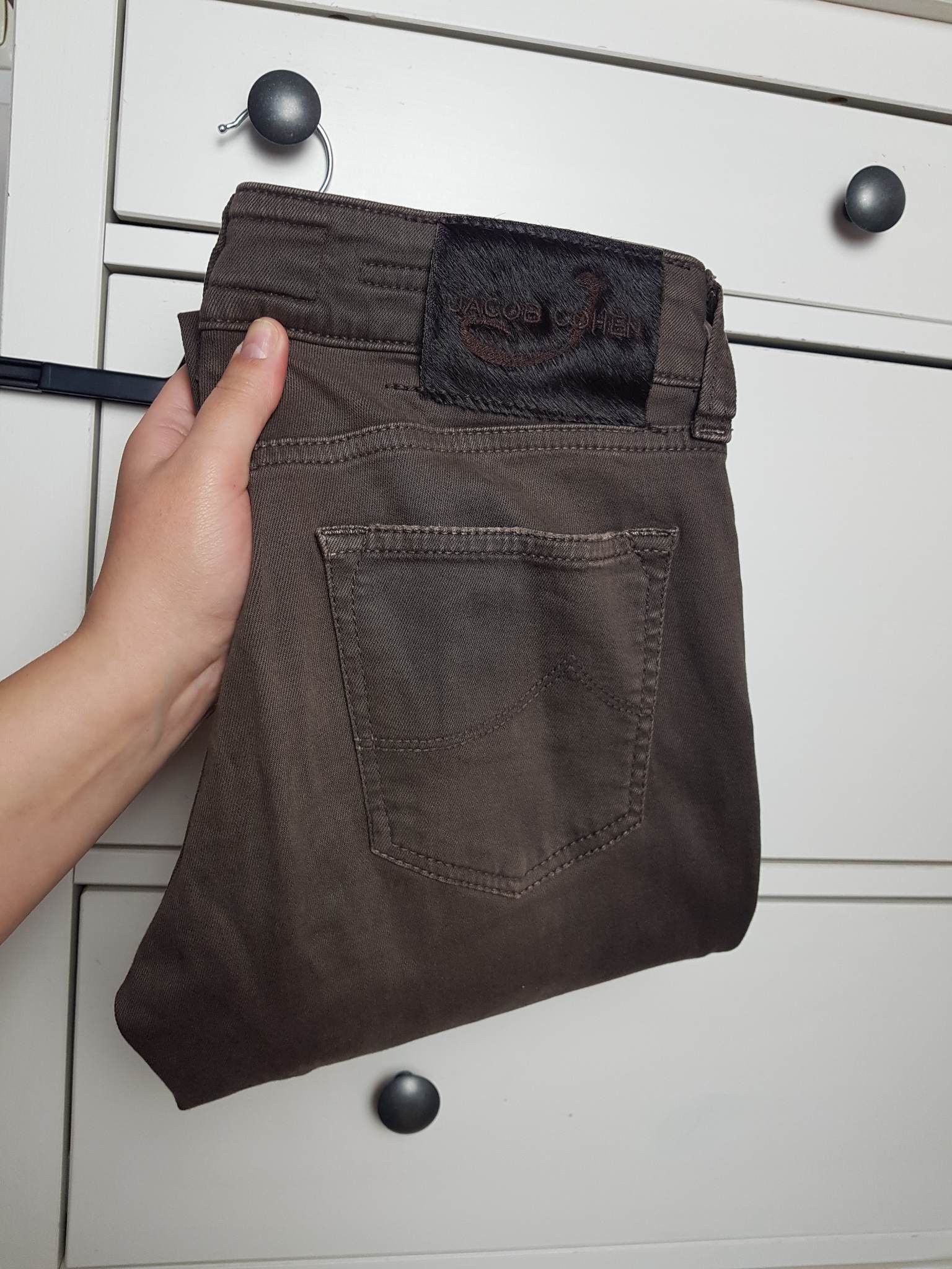 Jacob Cohen Jacob Cohen vintage J713 pants brown handmade Size 26" / US 2 / IT 38 - 5 Thumbnail