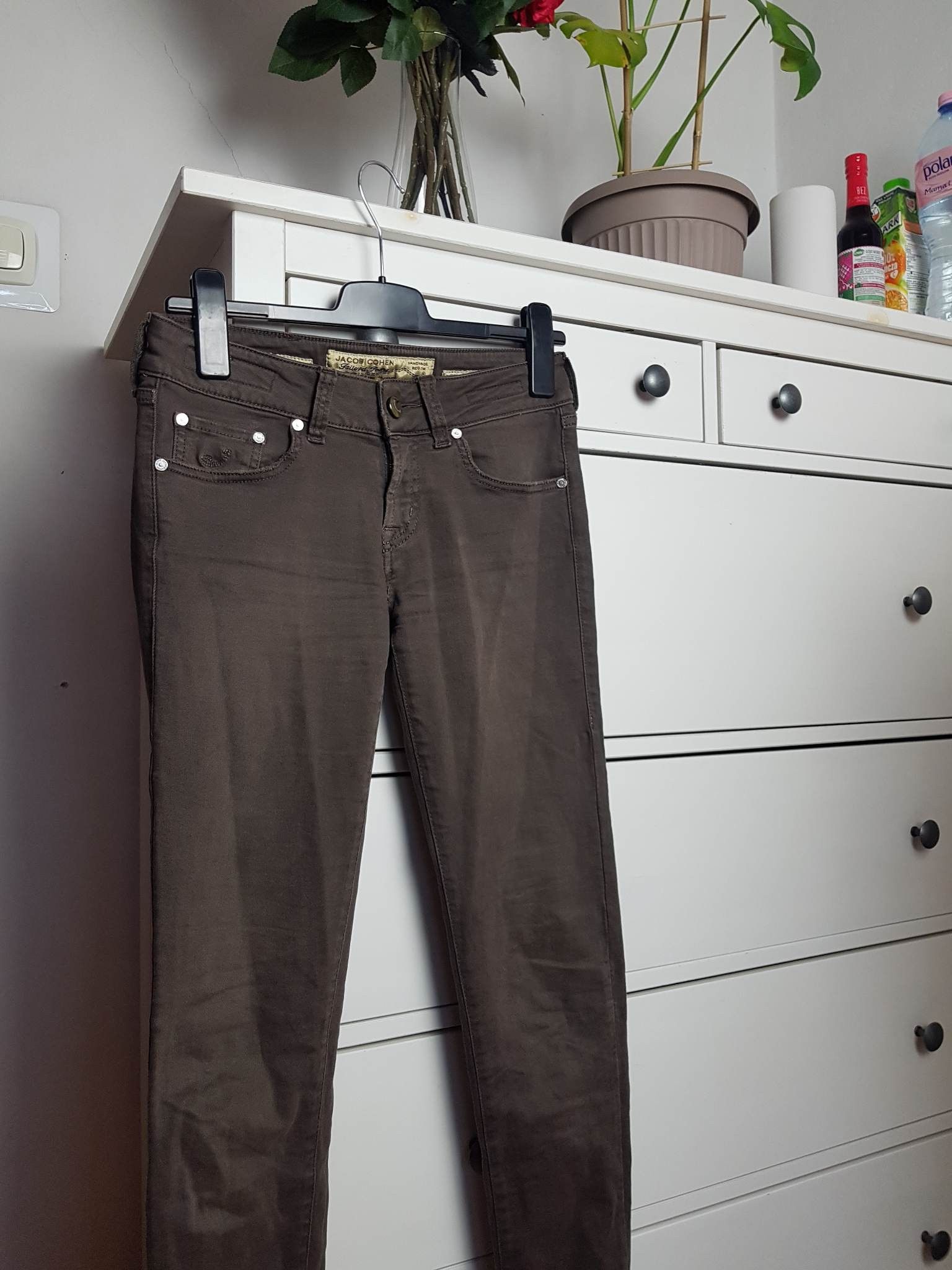Jacob Cohen Jacob Cohen vintage J713 pants brown handmade Size 26" / US 2 / IT 38 - 2 Thumbnail