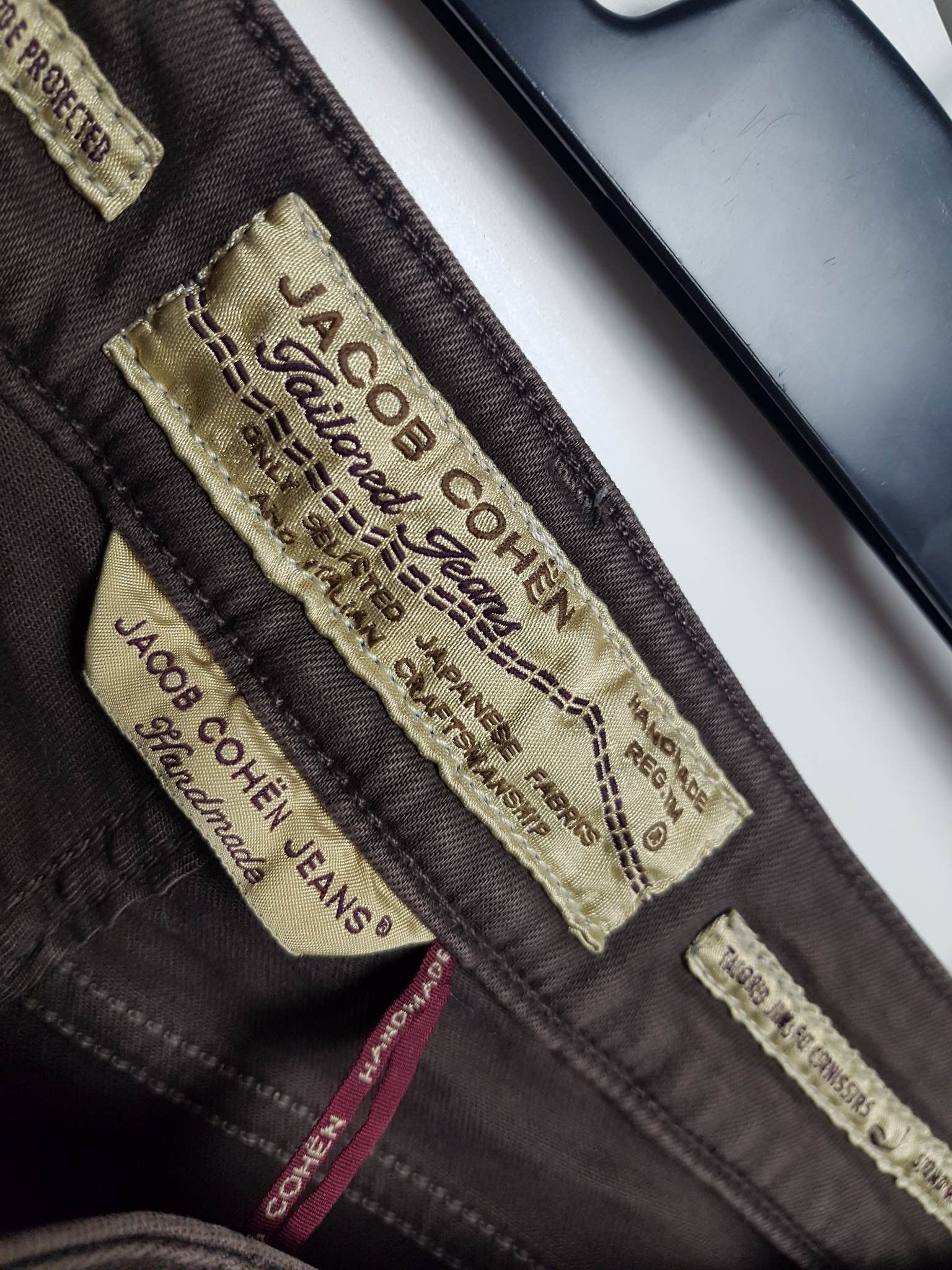 Jacob Cohen Jacob Cohen vintage J713 pants brown handmade Size 26" / US 2 / IT 38 - 10 Thumbnail