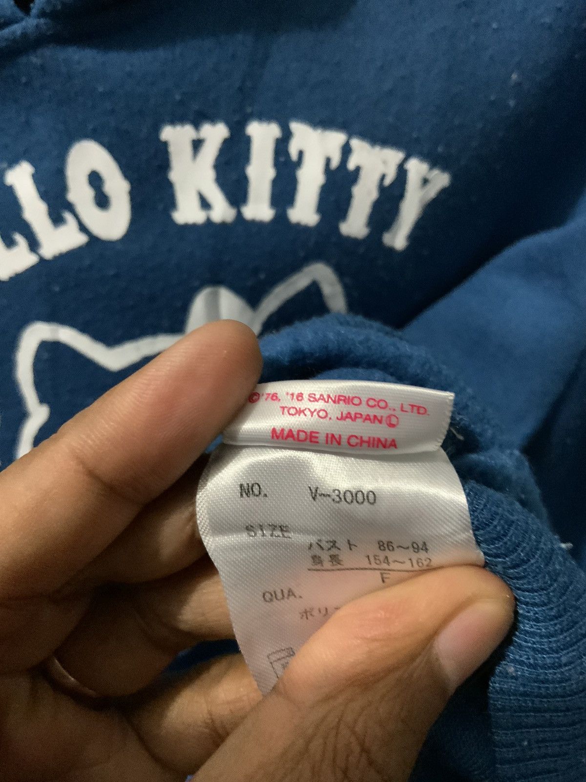 Japanese Brand Vintage Hello Kitty Hoodies Size US M / EU 48-50 / 2 - 12 Thumbnail