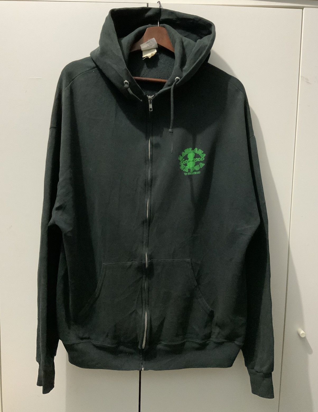 Vintage Vintage Jerzees Kaulana Na Pua Hoodie Size US XL / EU 56 / 4 - 2 Thumbnail