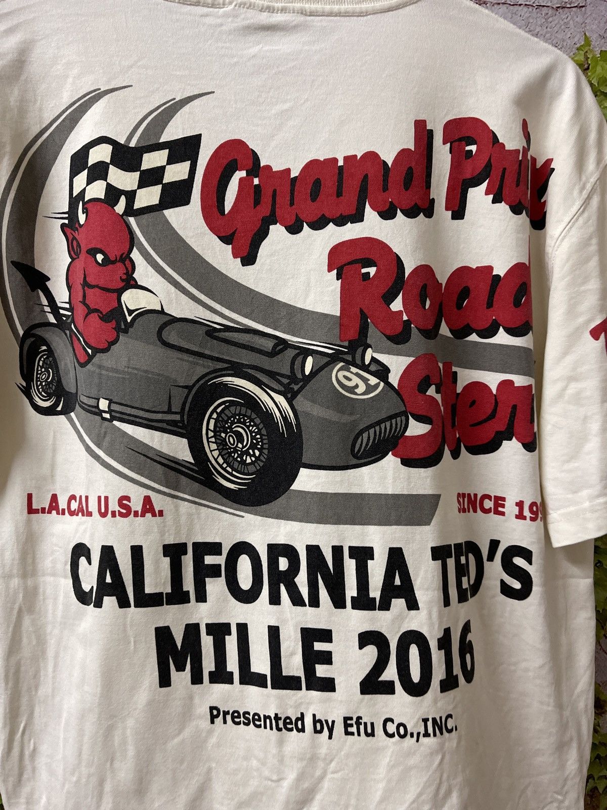 Tedman VINTAGE TED COMPANY GRAND PRIX TEE VERY RARE Size US M / EU 48-50 / 2 - 2 Thumbnail