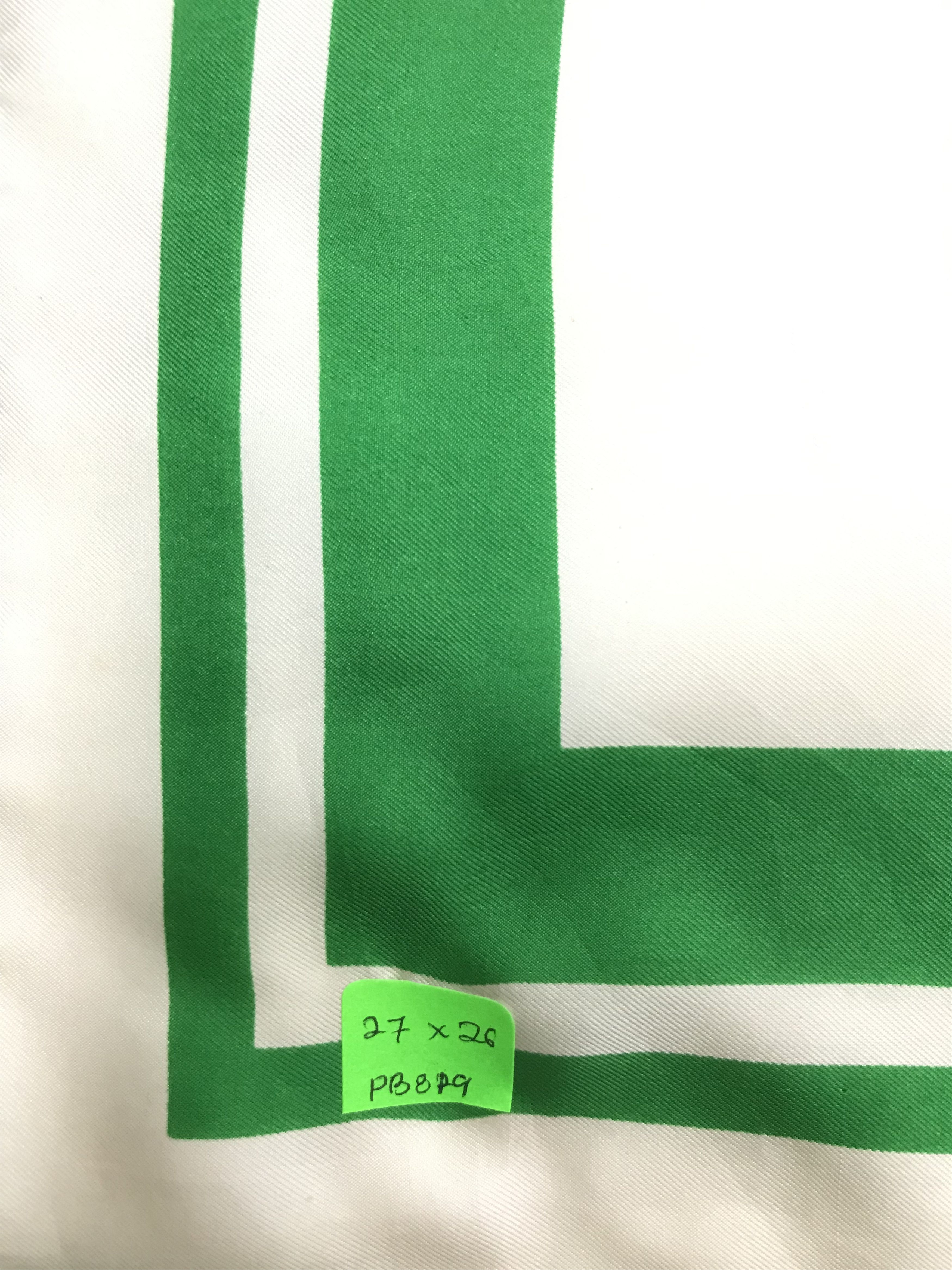 Vintage Pierre Balmain Monogram Silk Scarf