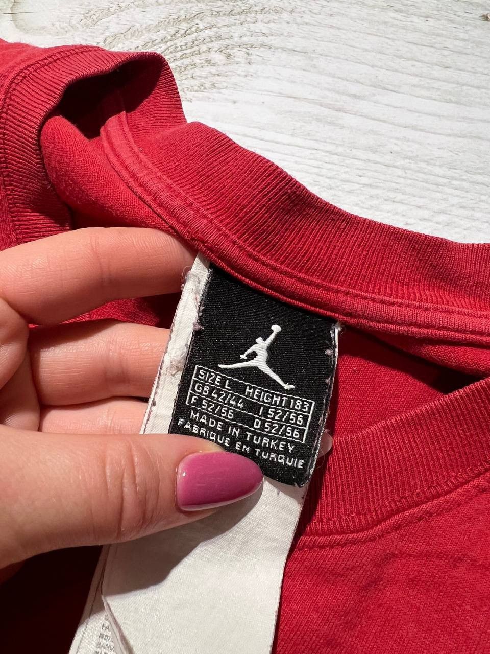 Jordan Brand Nike Air Jordan 23 T-Shirt Big Logo 90s Size US L / EU 52-54 / 3 - 8 Thumbnail