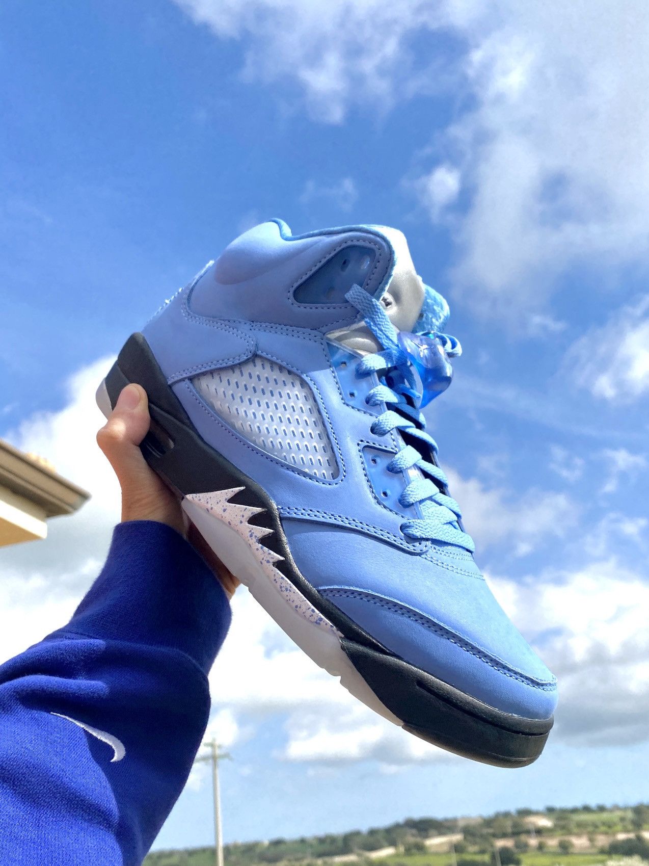 jordan 5 womens blue