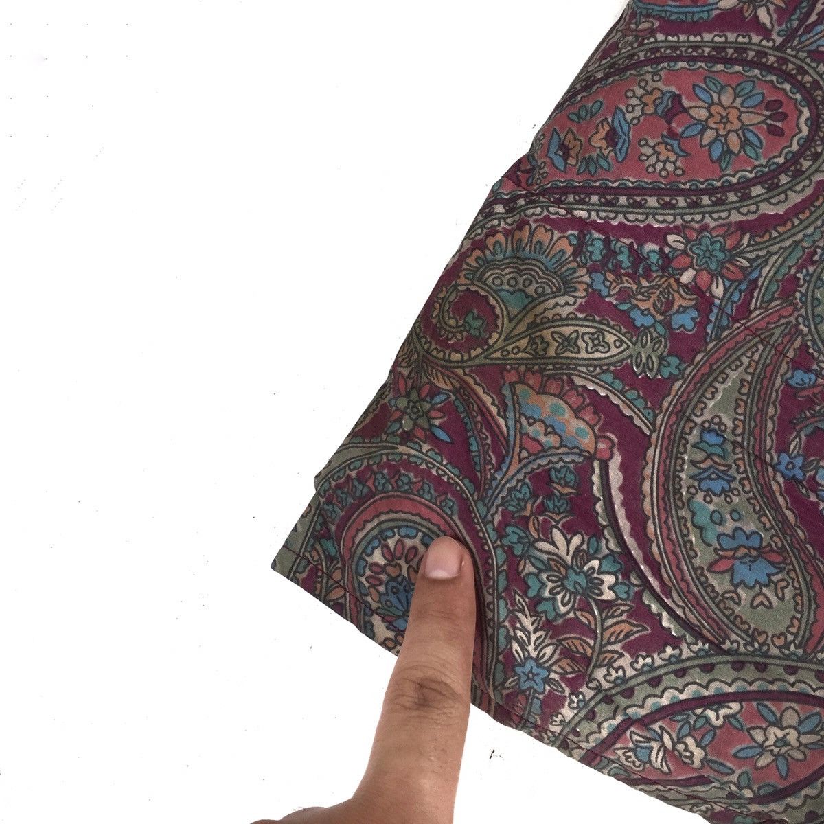 Japanese Brand Japanese Traditional Bandana Paisley Kimono Down Quilted Size US L / EU 52-54 / 3 - 7 Thumbnail