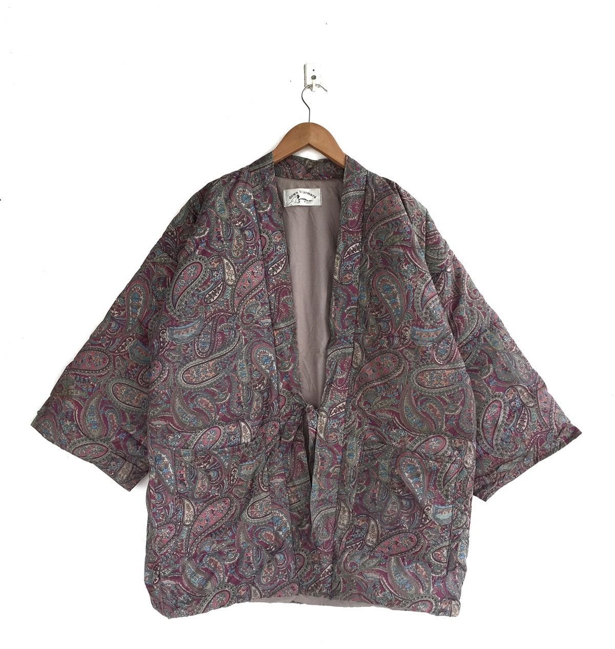 Japanese Brand Japanese Traditional Bandana Paisley Kimono Down Quilted Size US L / EU 52-54 / 3 - 1 Thumbnail