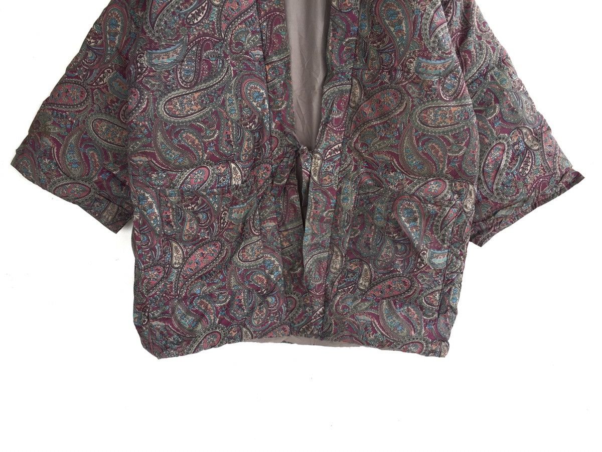 Japanese Brand Japanese Traditional Bandana Paisley Kimono Down Quilted Size US L / EU 52-54 / 3 - 4 Thumbnail