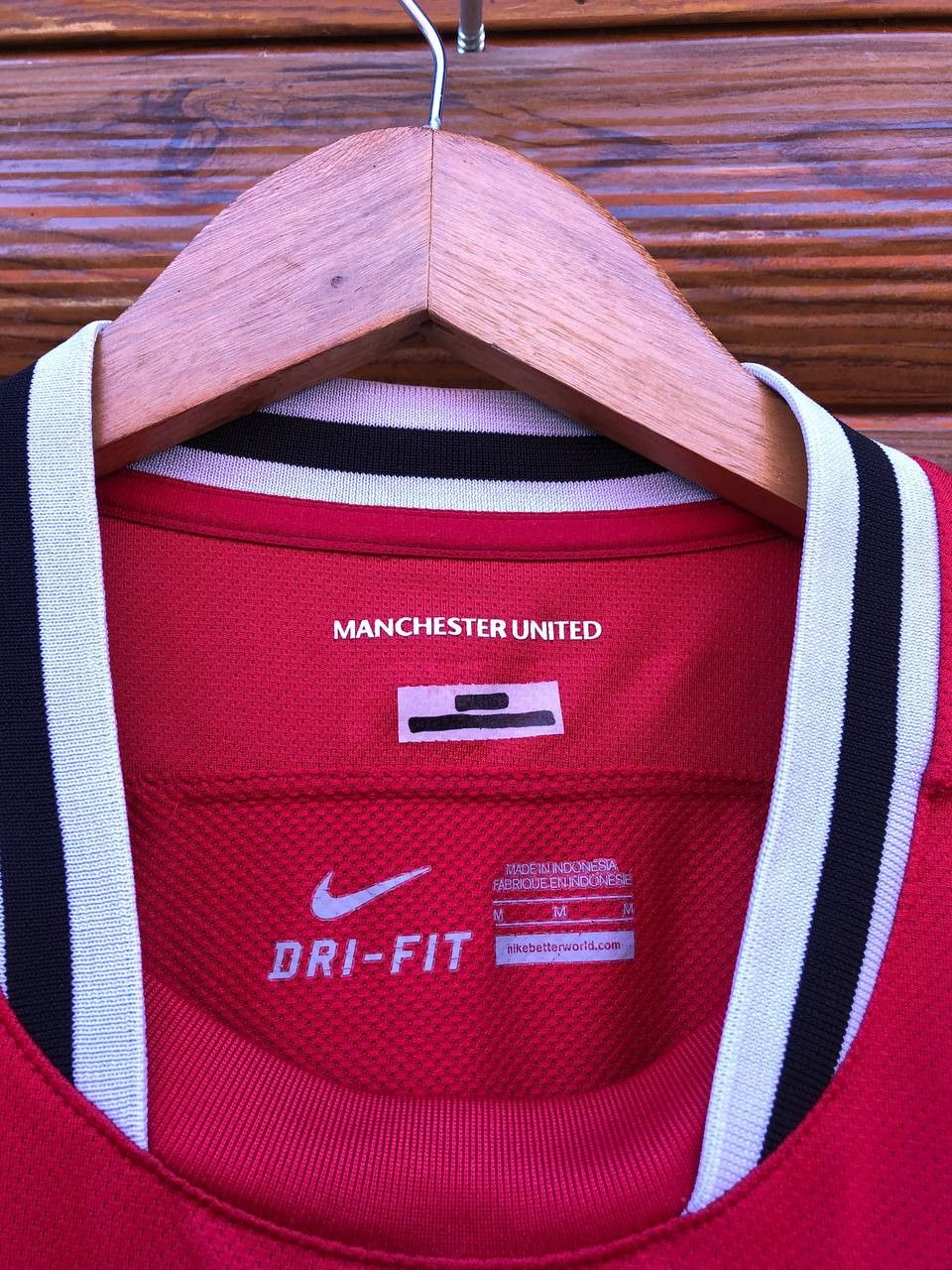 Nike MANCHESTER UNITED HOME FOOTBALL SHIRT SOCCER JERSEY NIKE Size US M / EU 48-50 / 2 - 7 Thumbnail