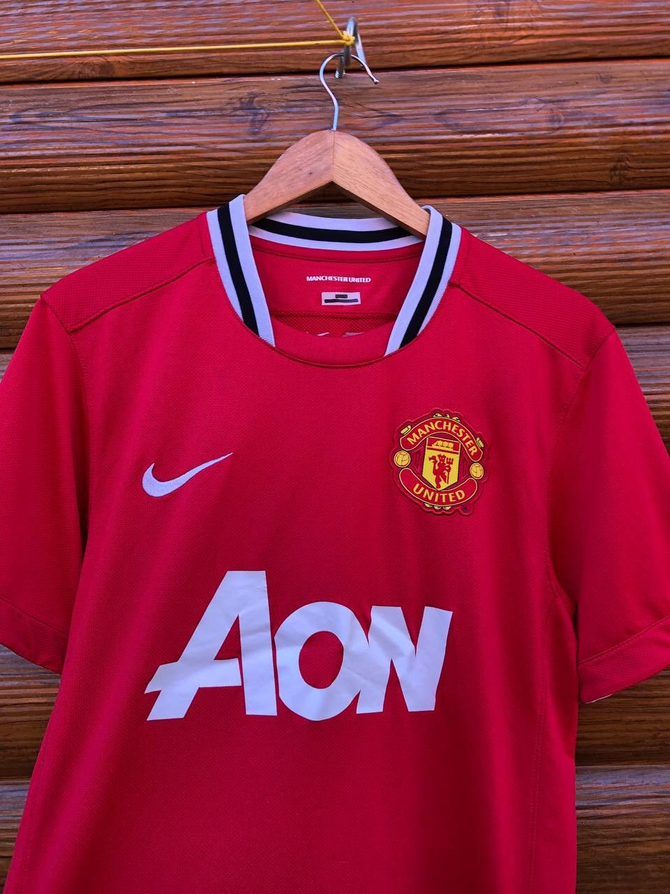Nike MANCHESTER UNITED HOME FOOTBALL SHIRT SOCCER JERSEY NIKE Size US M / EU 48-50 / 2 - 2 Thumbnail
