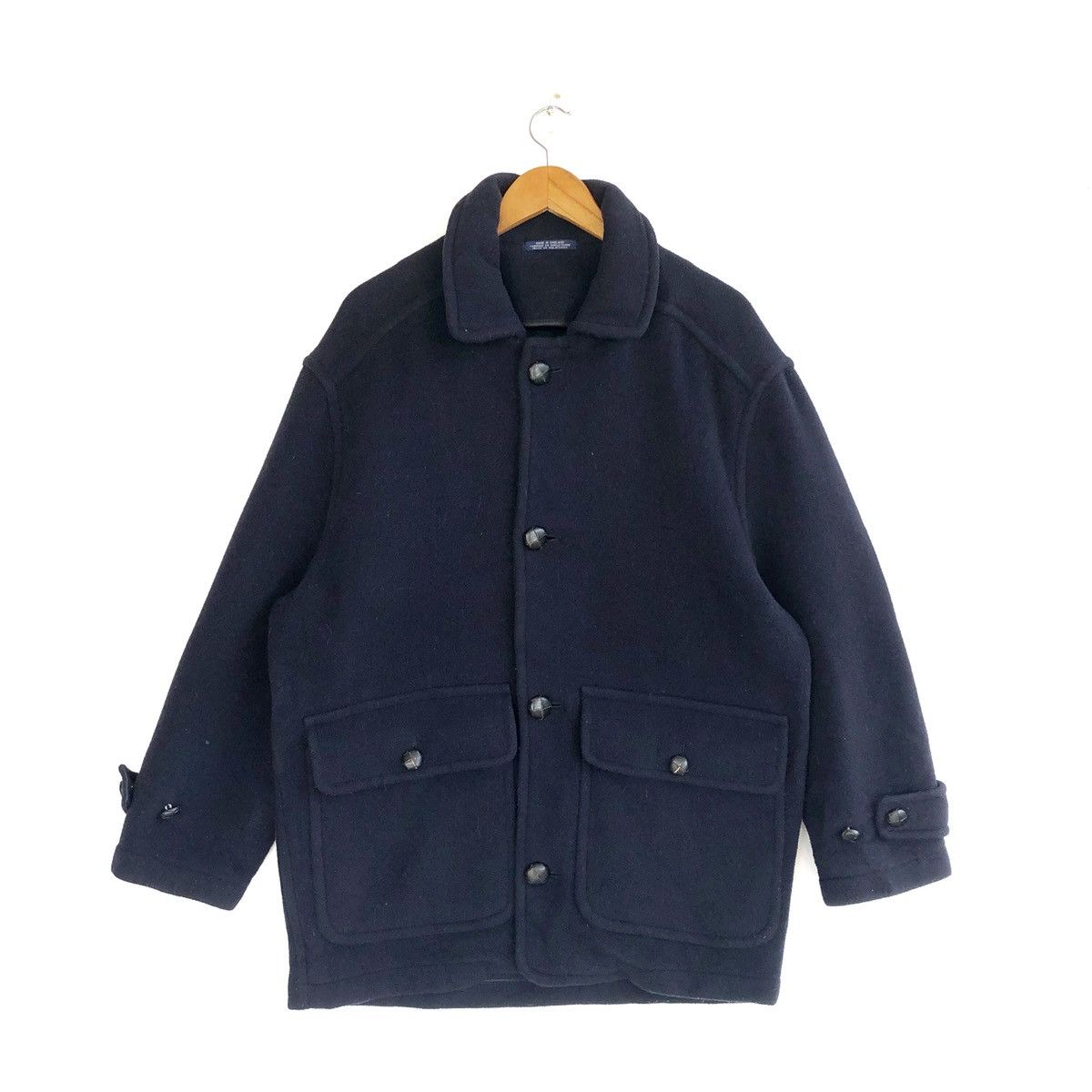 Tommy Hilfiger Tommy Hilfiger Heavy Wool Jacket Made In England Size US L / EU 52-54 / 3 - 2 Thumbnail