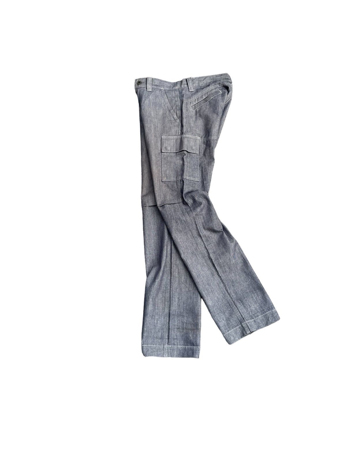 Japanese Brand × ODM ODM Lab Clothing Unit Denim Cargo Pant Size US 32 / EU 48 - 8 Thumbnail