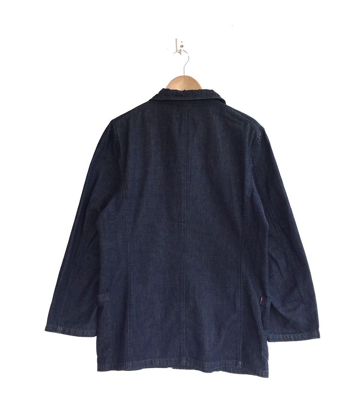 Japanese Brand × TIGRE BROCANTE TIGRE BROCANTE Indigo Lacing Braid W Button JACKET Size US M / EU 48-50 / 2 - 3 Thumbnail